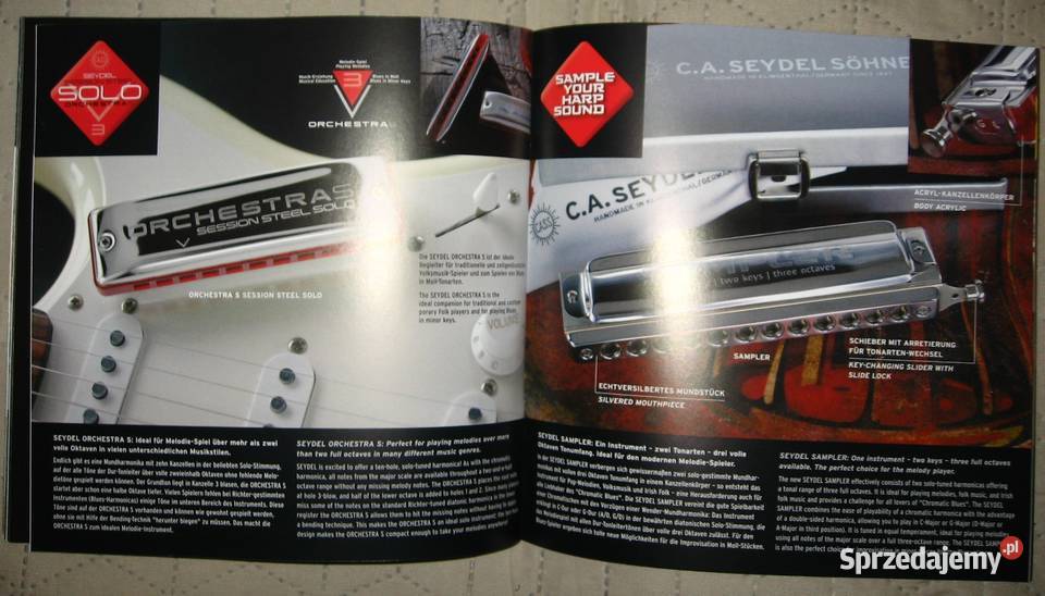 SEYDEL brochures catalogs lot zestaw katalogów i Kępice sprzedam