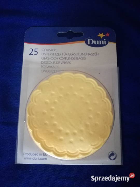 Podkładki pod filiżanki szklanki sztuk 25 Dekoracje i ozdoby łódzkie Łódź