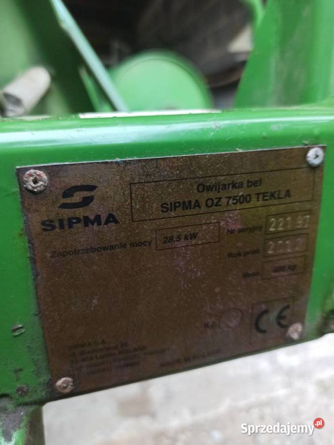 Owijarka Sipma Tekla folia 70 Pilzno