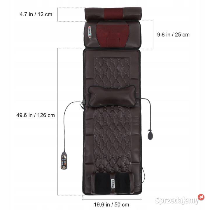 Mata masująca materac do masażu na fotel