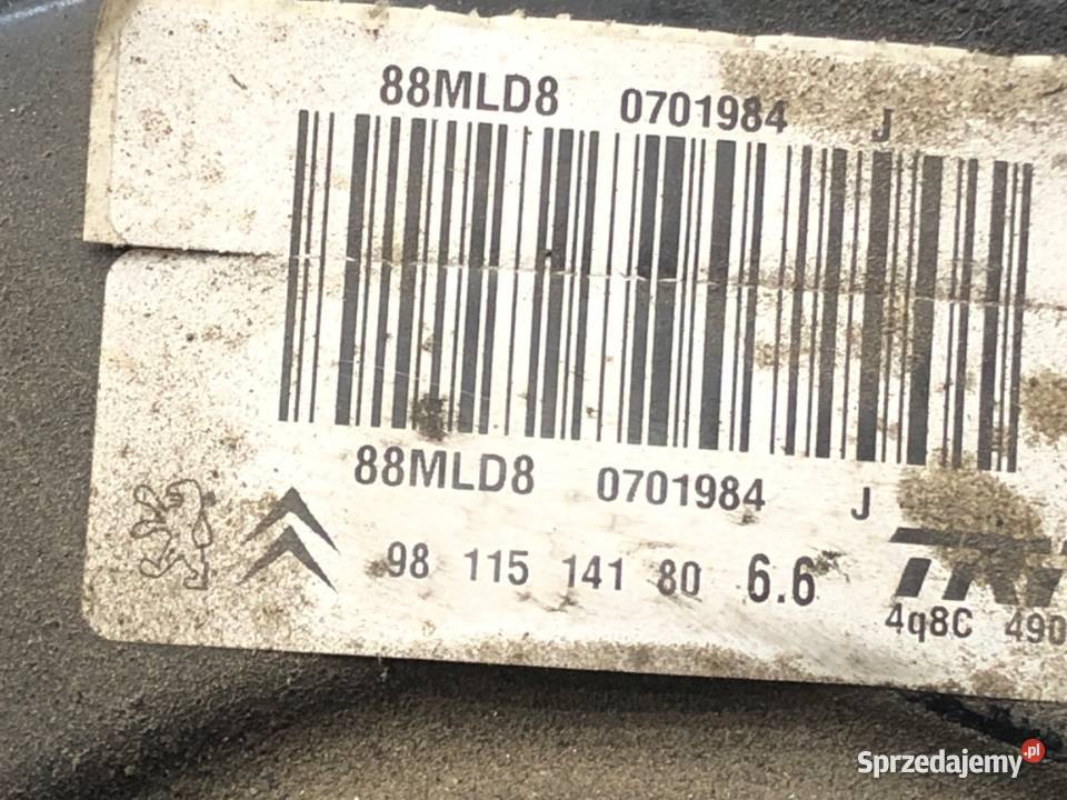 SERWO HAMULCOWE PEUGEOT 2008 I 9811514180