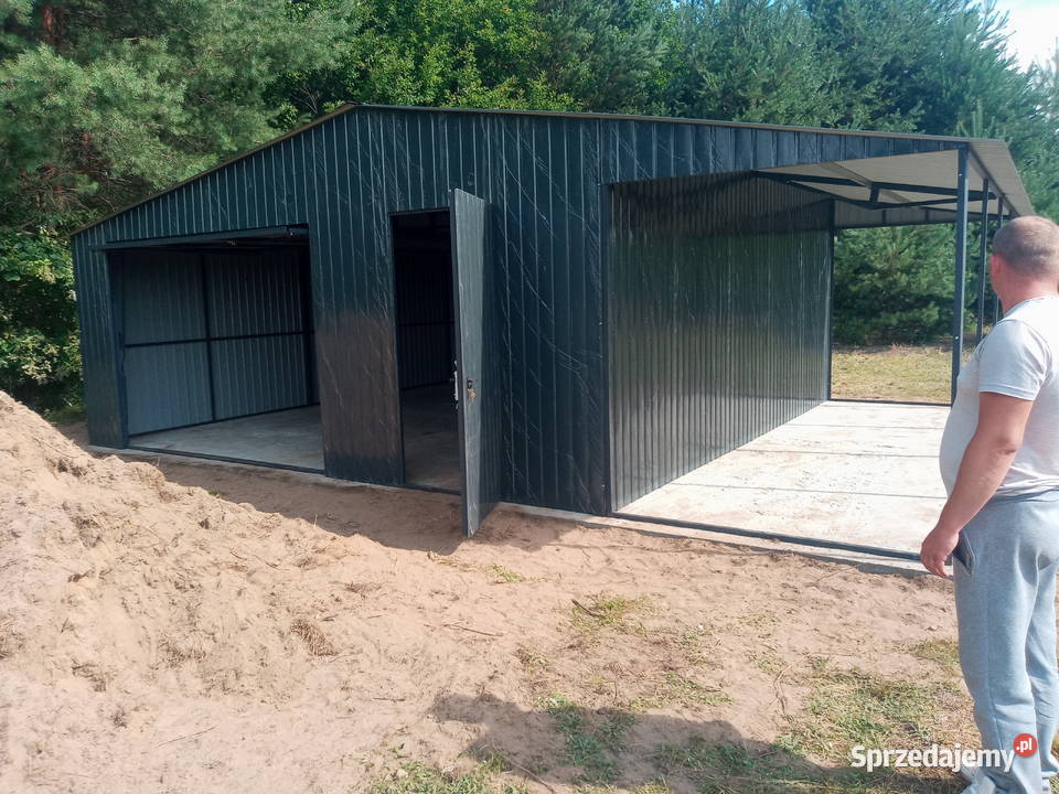 Garaż 6x5 wiata 2m Cieszyn sprzedam