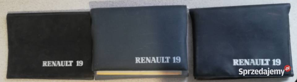 Etui na dokumenty Renault 19 osobowe Pozostałe Łask