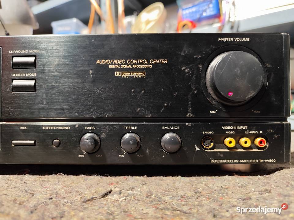 wzmacnaicz Sony TAAV 590 Black Wzmacniacze i pokrewne zachodniopomorskie Mosty