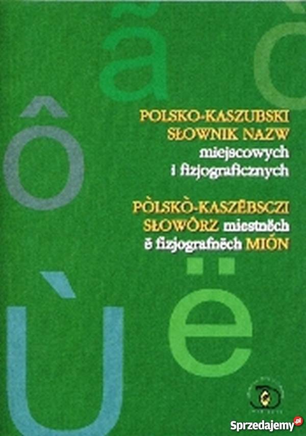 Polskokaszubski słownik nazw miejscowych i Wejherowo