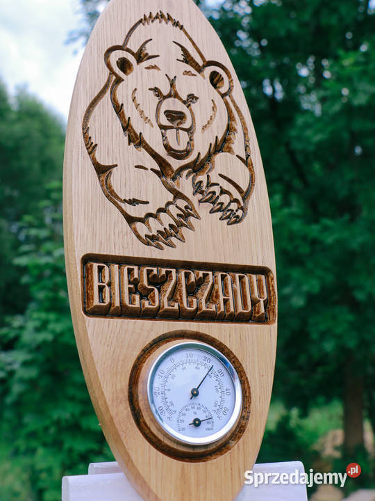 Pamiątka z Bieszczad Termometr higrometr