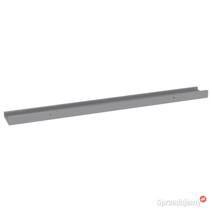 Półki ścienne 4 szare 80x9x3 WM326676 Warszawa sprzedam