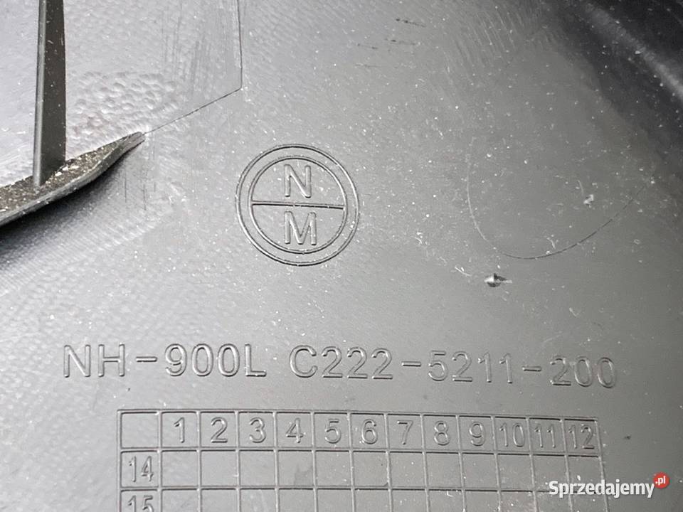 SCHOWEK PASAŻERA HONDA HRV Crossover C2225211200 Schowki, półki