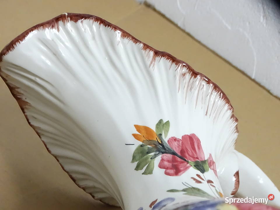 Włoski dzbanek ceramiczny Bassano Wazon vintage Wazony