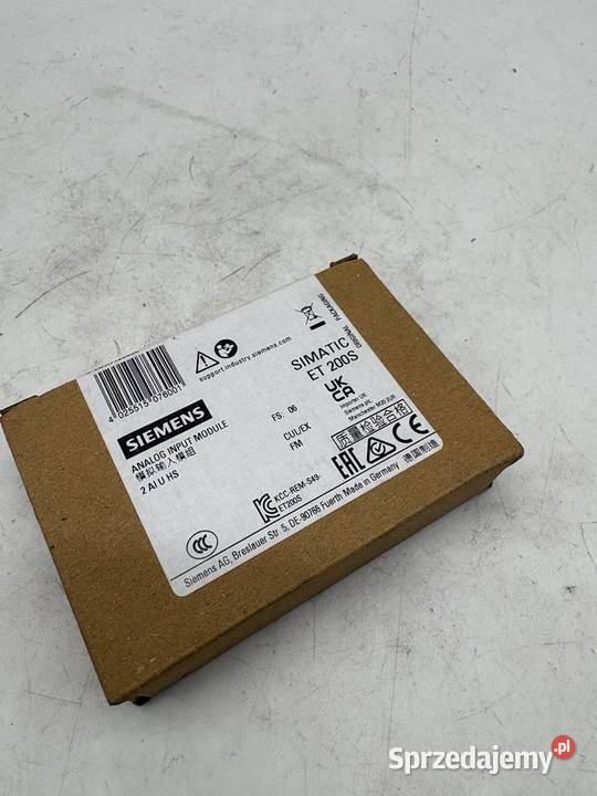 Siemens 6ES7 1344FB520AB0 AI Module mazowieckie Warszawa