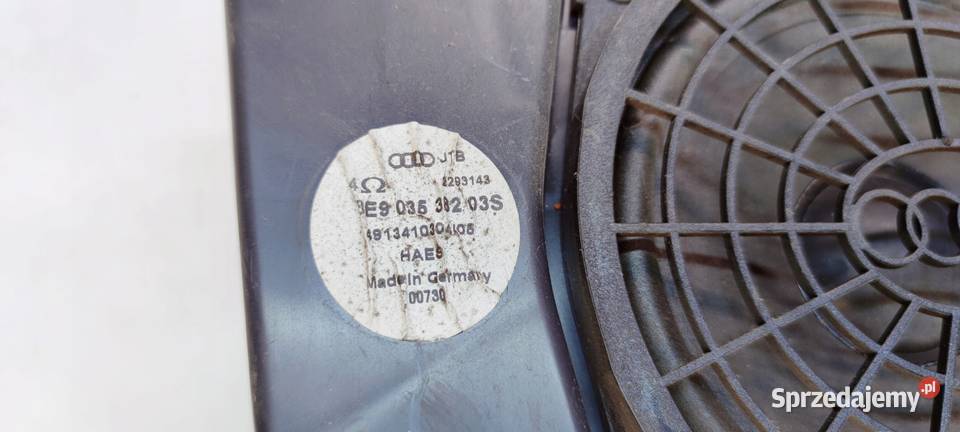 GŁOŚNIK SUBWOOFER TUBA AUDI A4 B6 B7 8E9035382 Przystajń