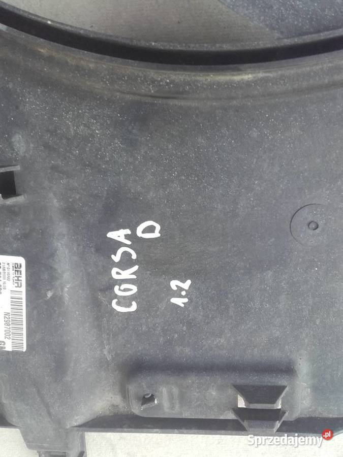Wentylator chłodnicy Opel Corsa D Łódź