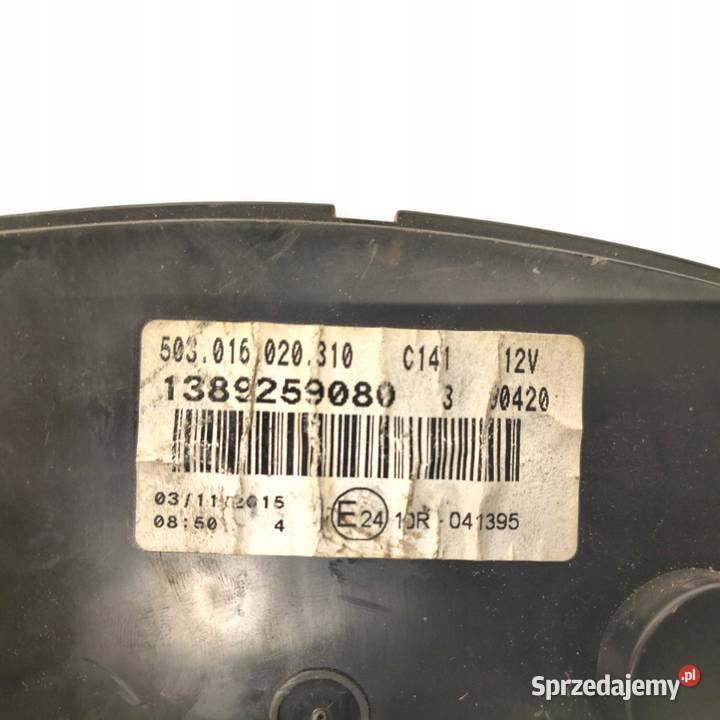 LICZNIK ZEGARY 1389259080 Fiat Ducato III 30 CNG osobowe Chełm sprzedam