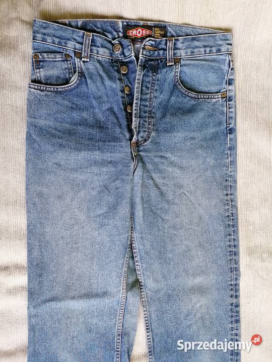 DAMSKIE SPODNIE JEANSOWE CROSS RW 30 L 32