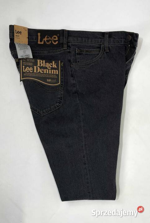 Spodnie męskie jeansy Lee West Black Rinse W31 Moda i Styl Warszawa sprzedam