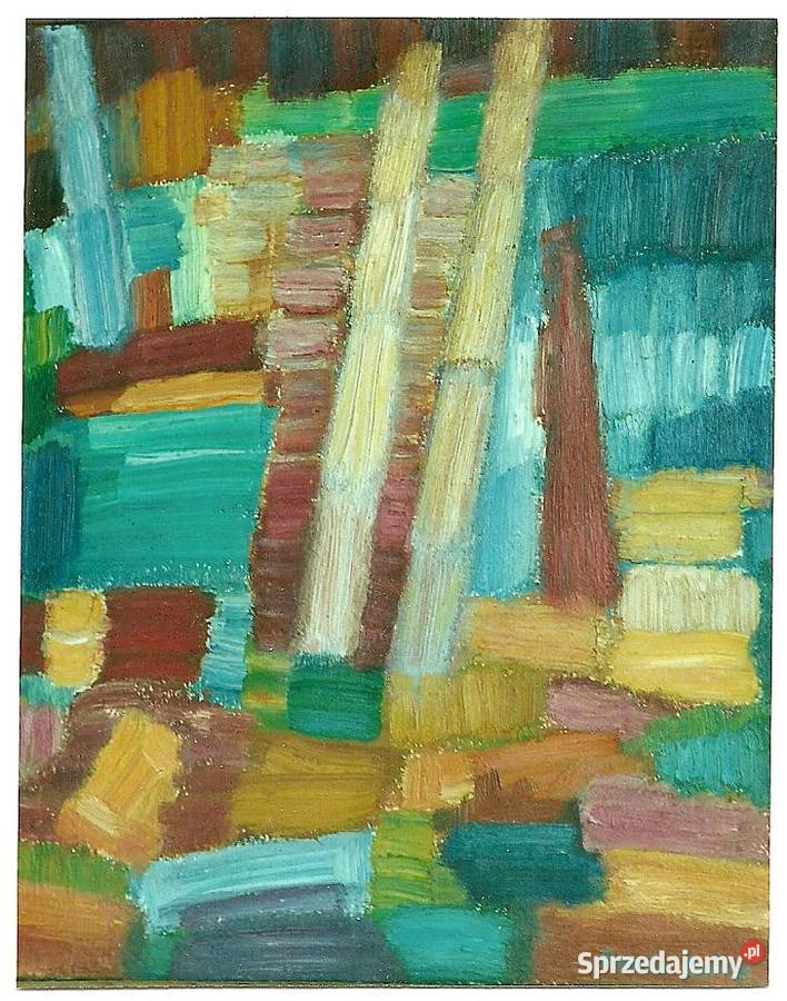 Obrazy oleje Obiekty pejzaże natura Renata Warszawa sprzedam