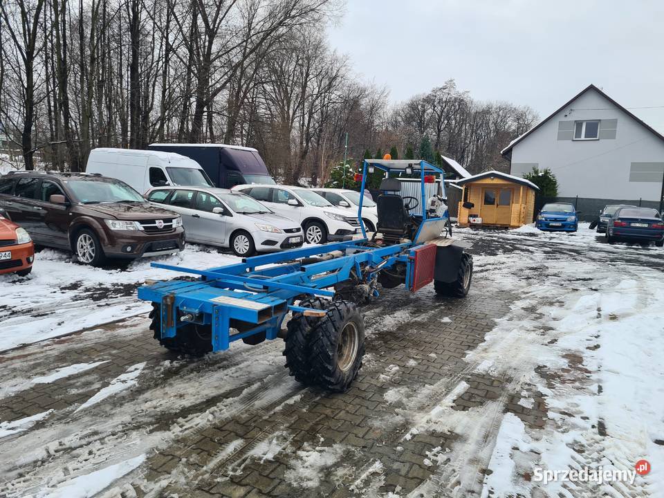PojazdMaszyna do wożenia drzewa z lasu 4x4 2 diesel śląskie Bujaków