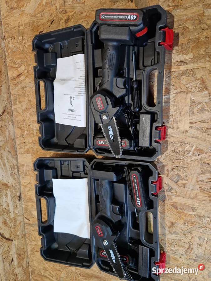 Mini Piła Pilarka Łańcuchowa NA AKUMULATOR 48V wielkopolskie Głogowa