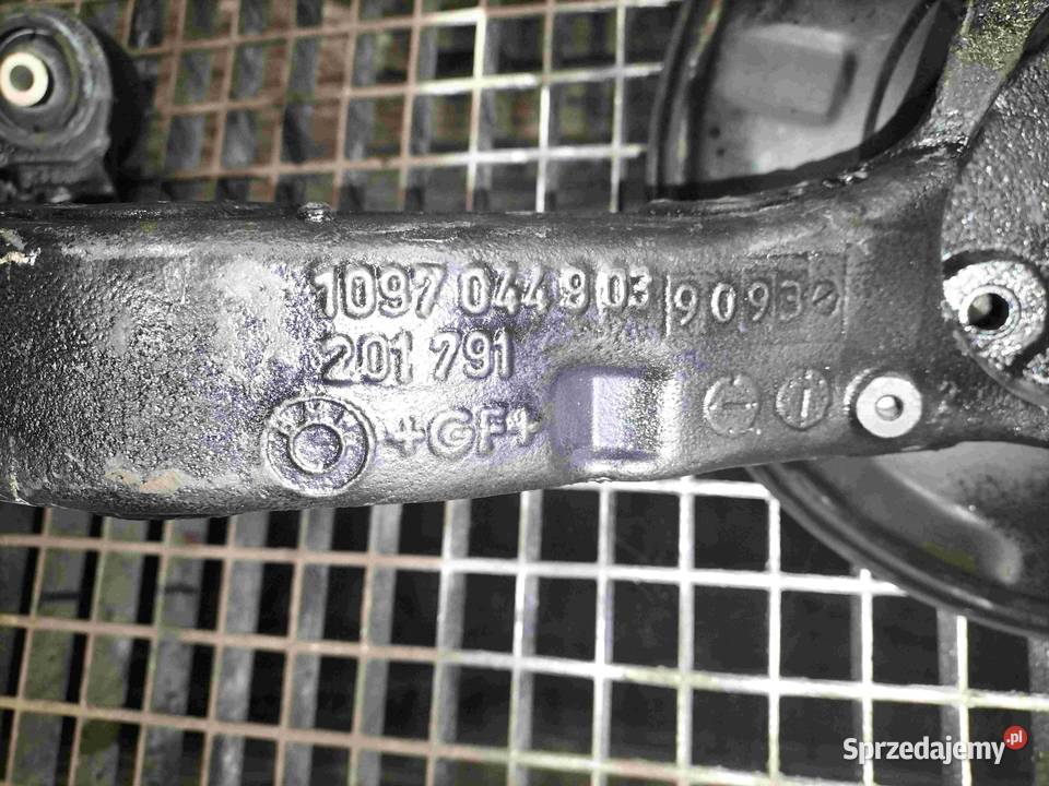 Wahacz wleczony prawy tylny regeneracji BMW E46 Zwrotnice Poręba