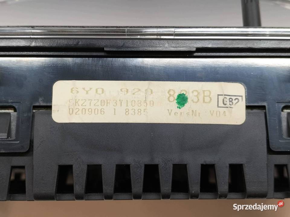 LICZNIK 6Y0920883B 20 B Skoda Fabia I 19992007 sprzedam