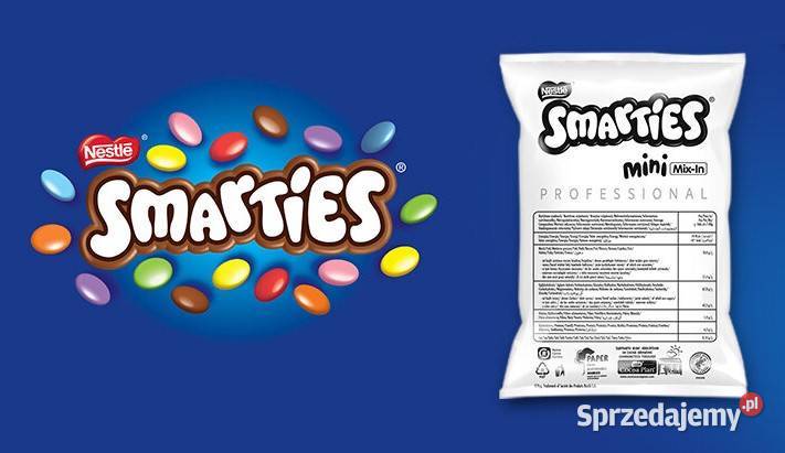 Posypka do lodów flurry i gofrów SMARTIES 500g Sandomierz sprzedam