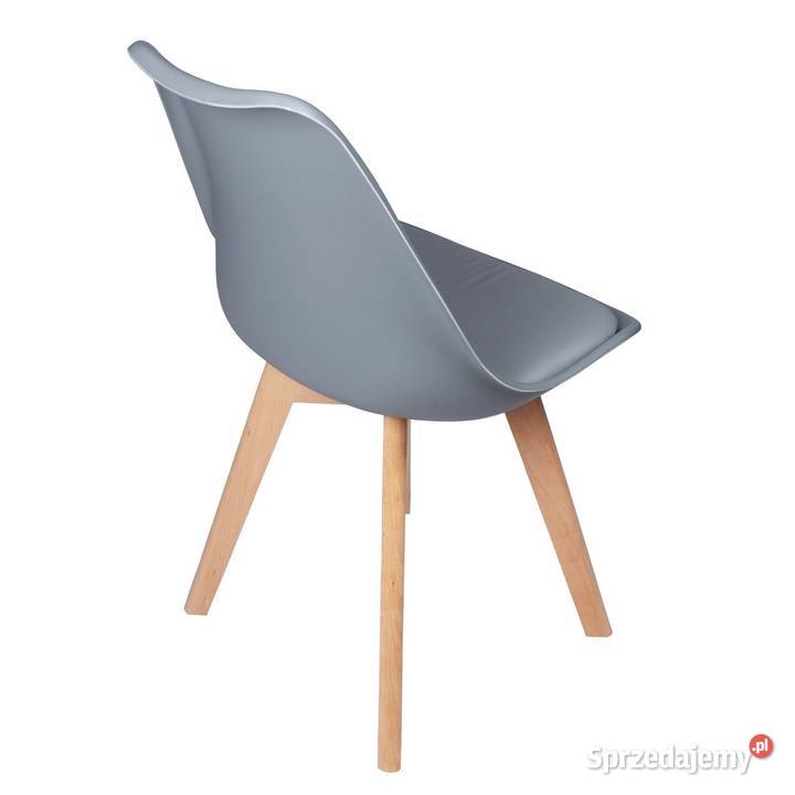 Nowoczesne krzesło z poduszką w stylu Poznań