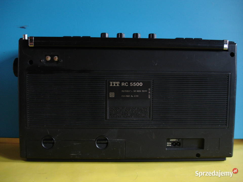 Radiomagnetofon ITTINTERFUNK RC5500 Radioodtwarzacze Zielona Góra