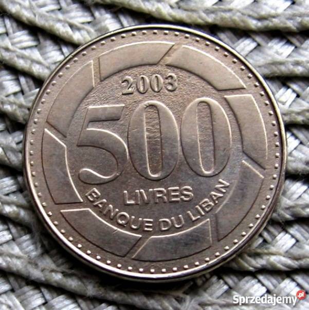 Liban 500 Livres 2003r Kalisz sprzedam