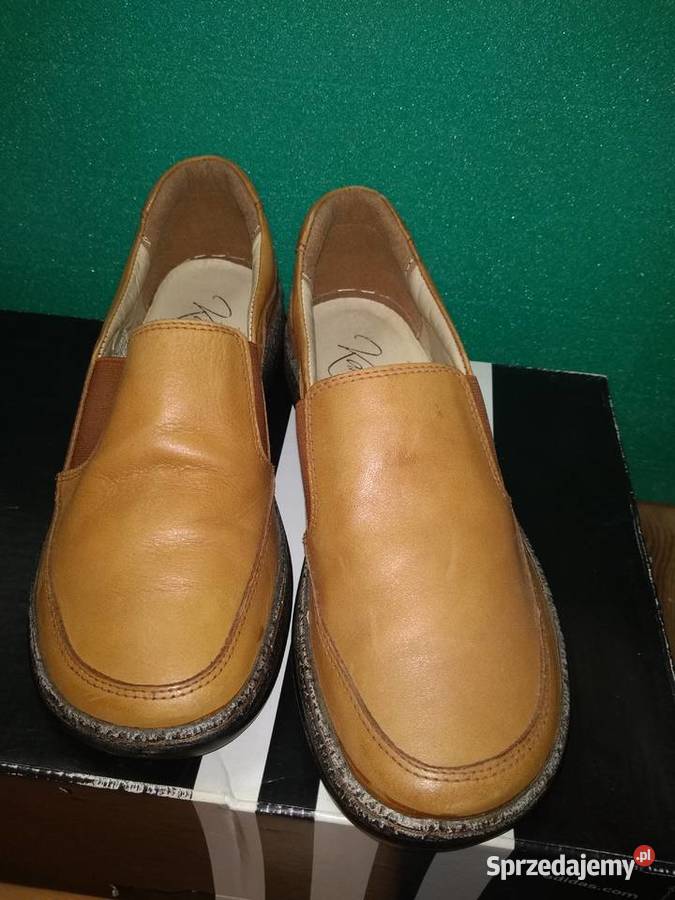 Polbutymokasyny damskie skóra naturalna 23cm mazowieckie