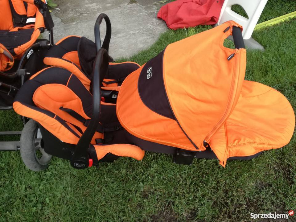Sprzedam wózek bliźniaczy ABC Design śląskie