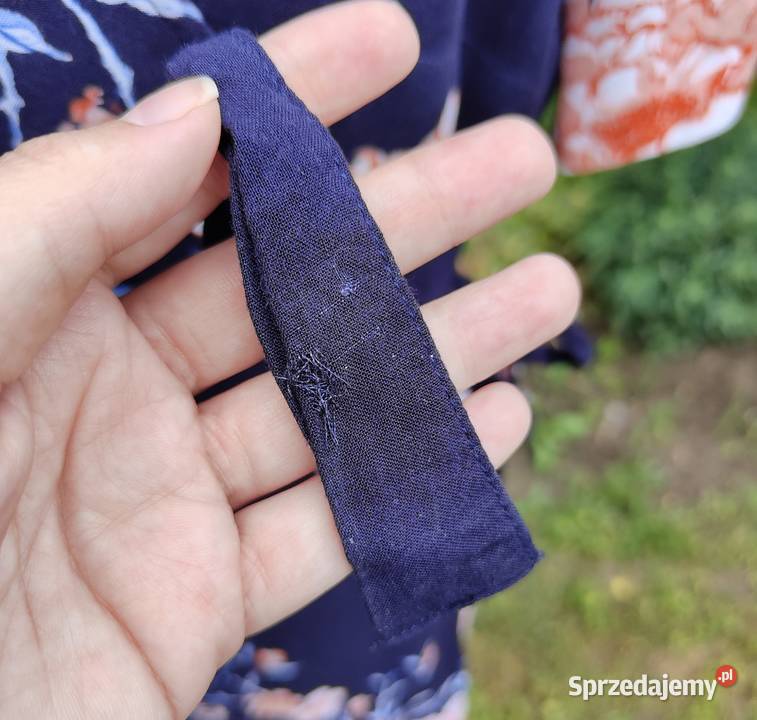 Sukienka HM 44 XXL wiskoza wrap dress midi Szczecin sprzedam