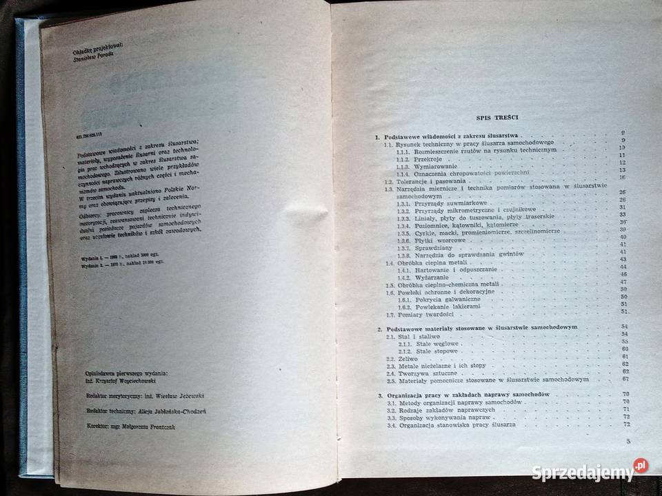 Książki nt naprawy samochodów mazowieckie Legionowo