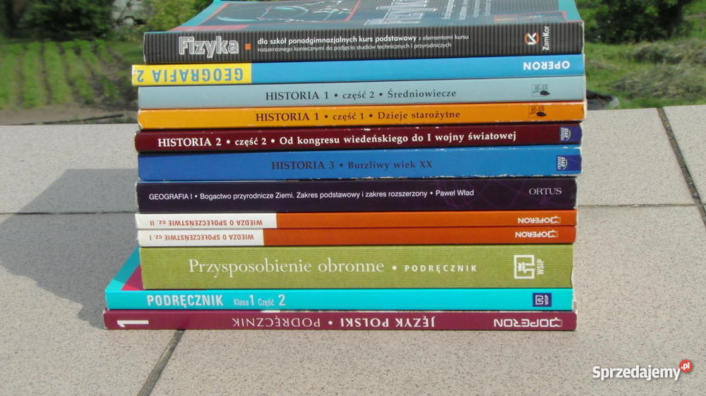 Ksiazki Do 1 Technikum Uzywane książki liceum/technikum - Sprzedajemy.pl