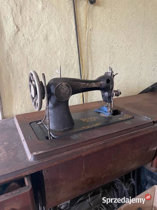 STARE Maszyny SINGER ze STOLICZKAMI KOMPLETNE łódzkie Andrespol