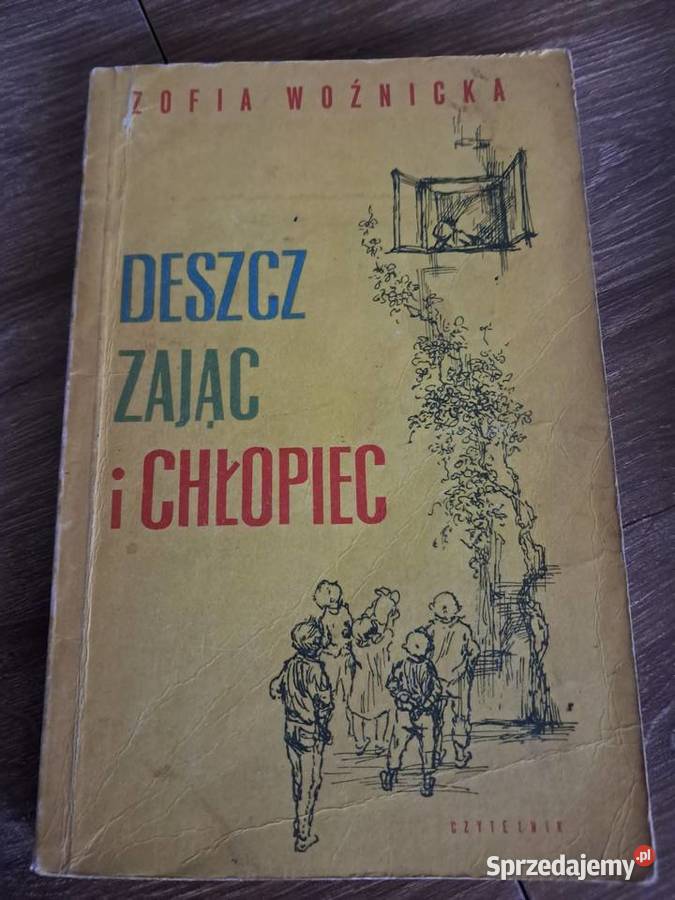 książka z 1966r z dedykacją deszcz zając i świętokrzyskie sprzedam