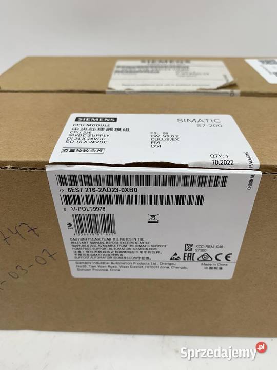 Siemens Simatic CPU 226 6ES72162AD230XB0 6ES7 Warszawa