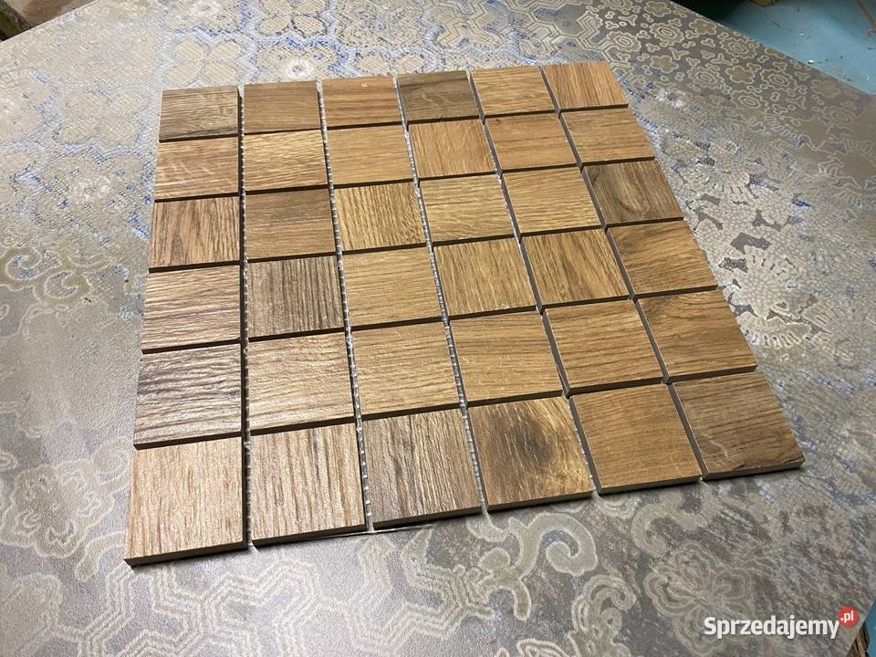 MOZAIKA gres drewno dąb 30x30 Nowość Zakopane sprzedam