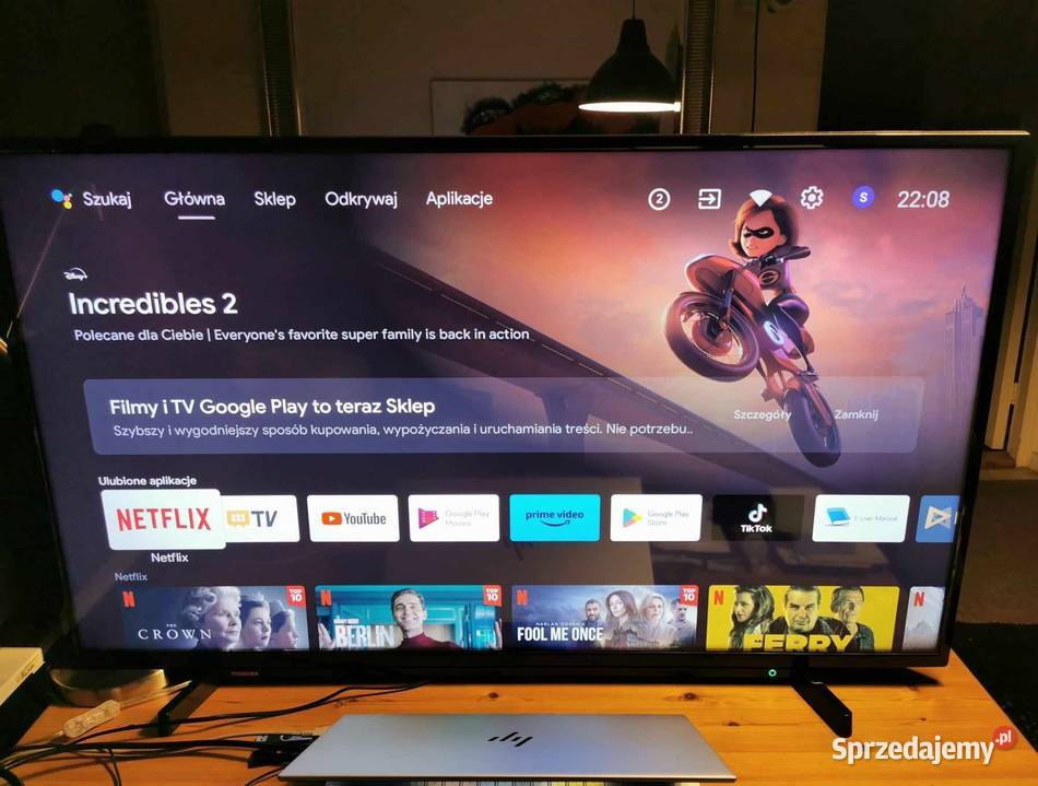 Toshiba Smart Tv Android Tv ULTRA HD4K 50 127 Toshiba Łódź