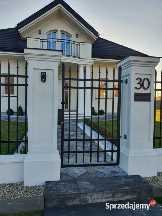 Ogrodzenia DworkoweSłupkiMurki Betonowe Stylowe dolnośląskie Wrocław