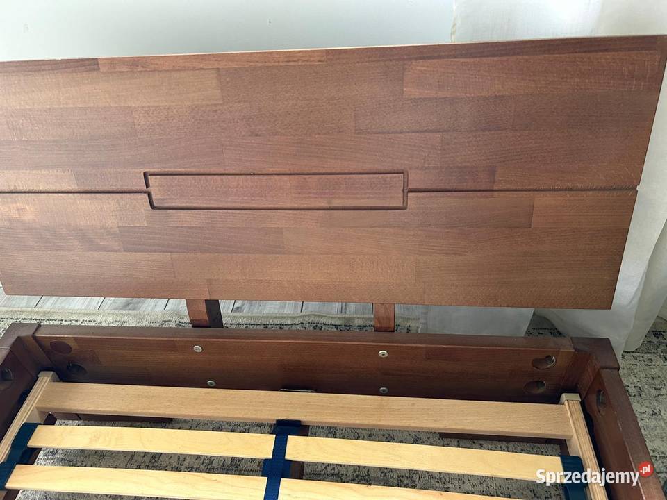 Łóżko drewno bukowe wielkopolskie