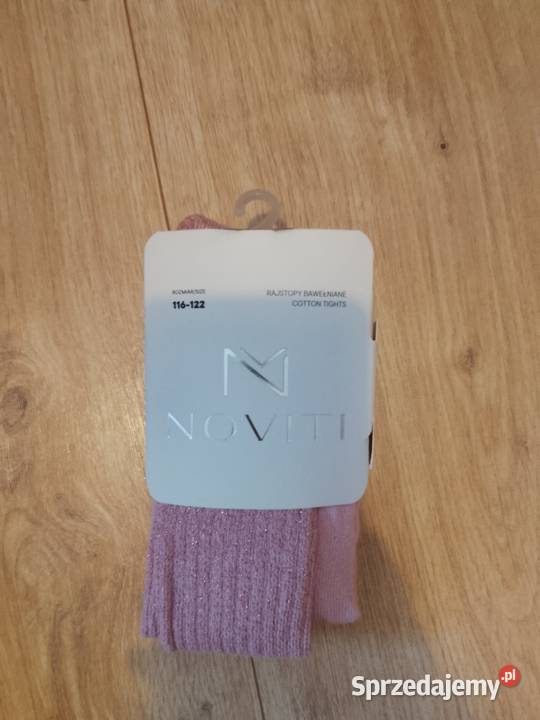 Rajstopy bawełniane prążek różowe rozmiar 116122 Wadowice