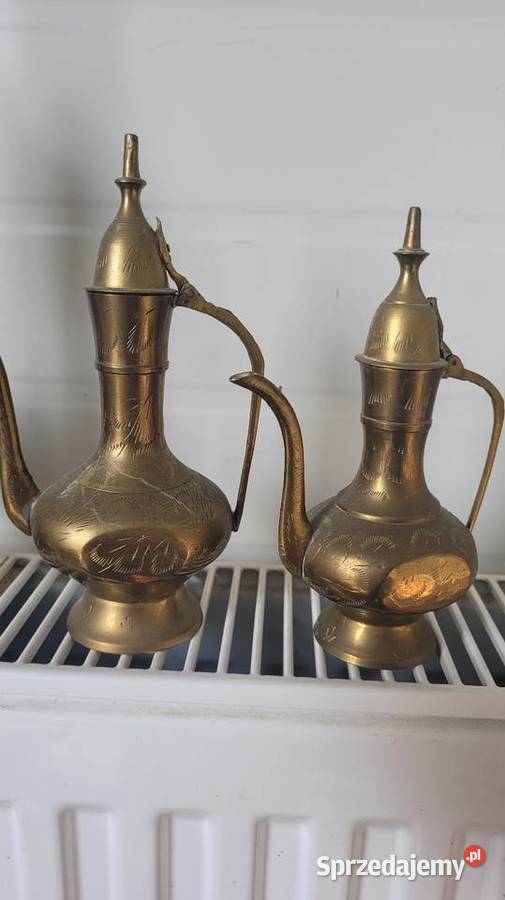 Dzbanki z mosiądzu podlaskie Ciechanowiec