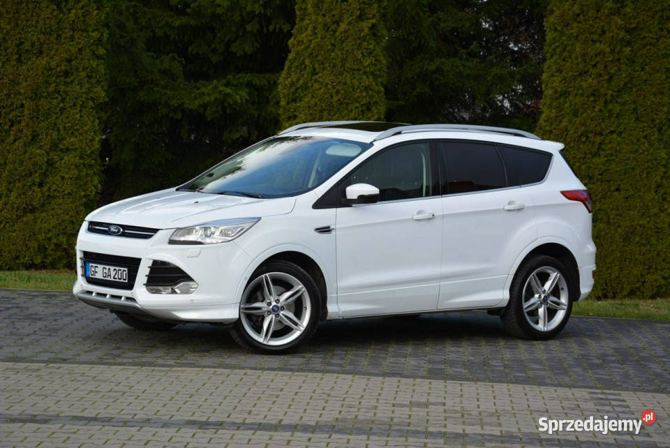Ford Kuga Individual Radar ACC Skóry Panorama klimatyzacja Ostrów Mazowiecka sprzedam