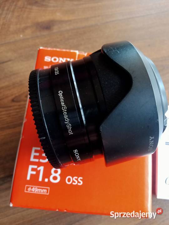 Obiektyw Sony Alpha SEL35F18 E35 F18 OSS Emount sprzedam