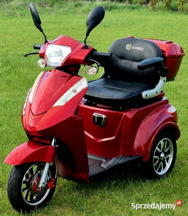 Sprzedam skuter elektryczny Econelo stan niski Rok produkcji 2023 Pozostałe