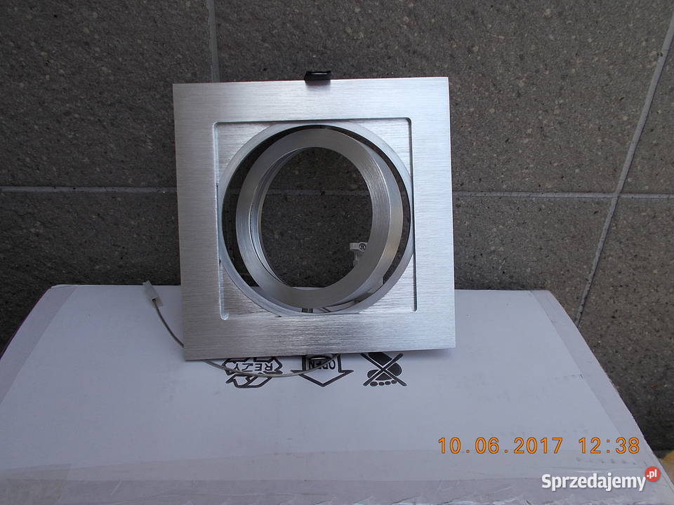 Oprawa wpuszczana DUŻA 111mm aluminium mazowieckie Warszawa