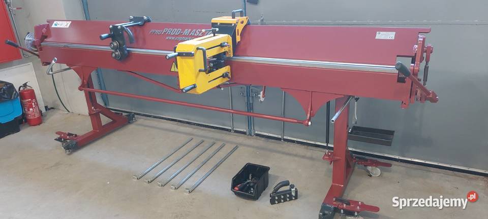 Zaginarka do blach dł rob 3080mm PRODMASZ dolnośląskie Chocianów