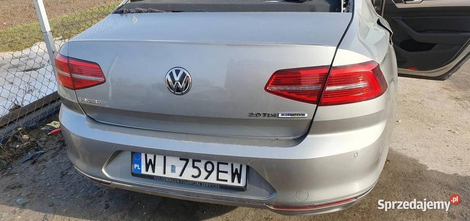 PAS TYLNY WANNA VOLKSWAGEN PASSAT B8 SEDAN LB7W Lipno sprzedam