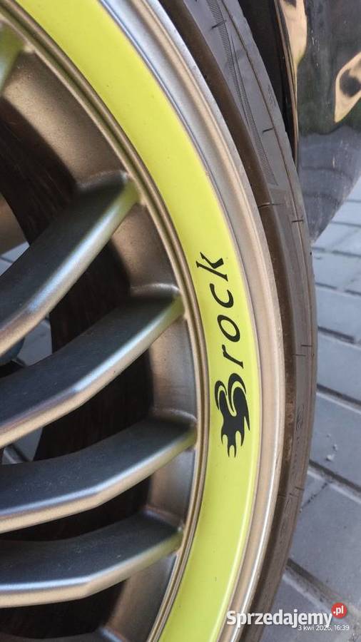 Alufelgi BROCK 19 z oponami 23555 ZR19 5x110 lubelskie Dobryniów