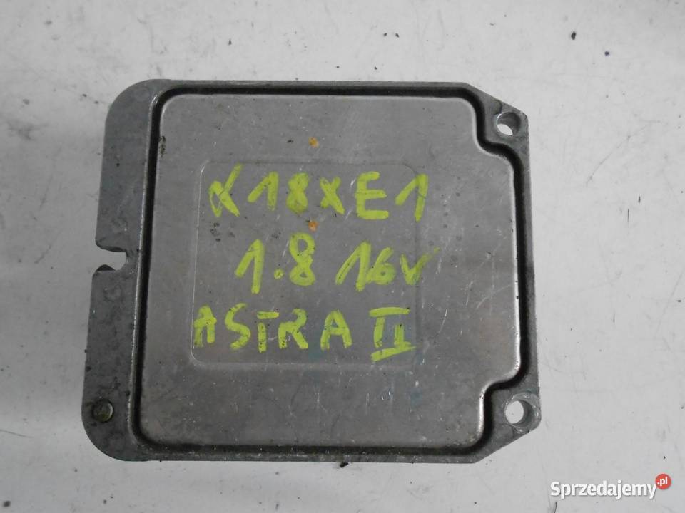 KOMPUTER SILNIKA OPEL ASTRA II G 18 16V wielkopolskie